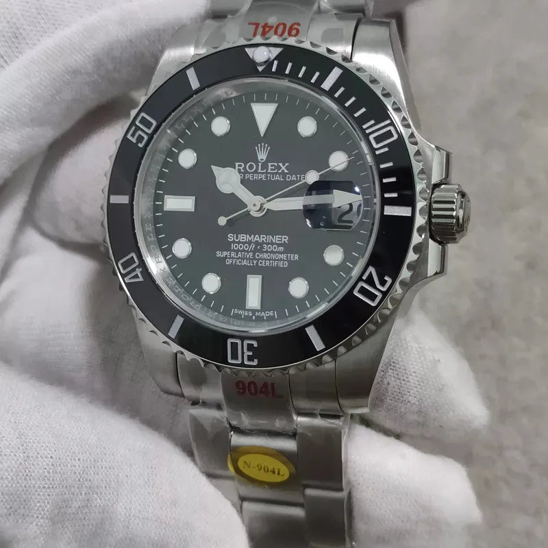 Noob Submariner 40MM 904L SS Replica with Swiss ETA 2836 or SA3135 Movement