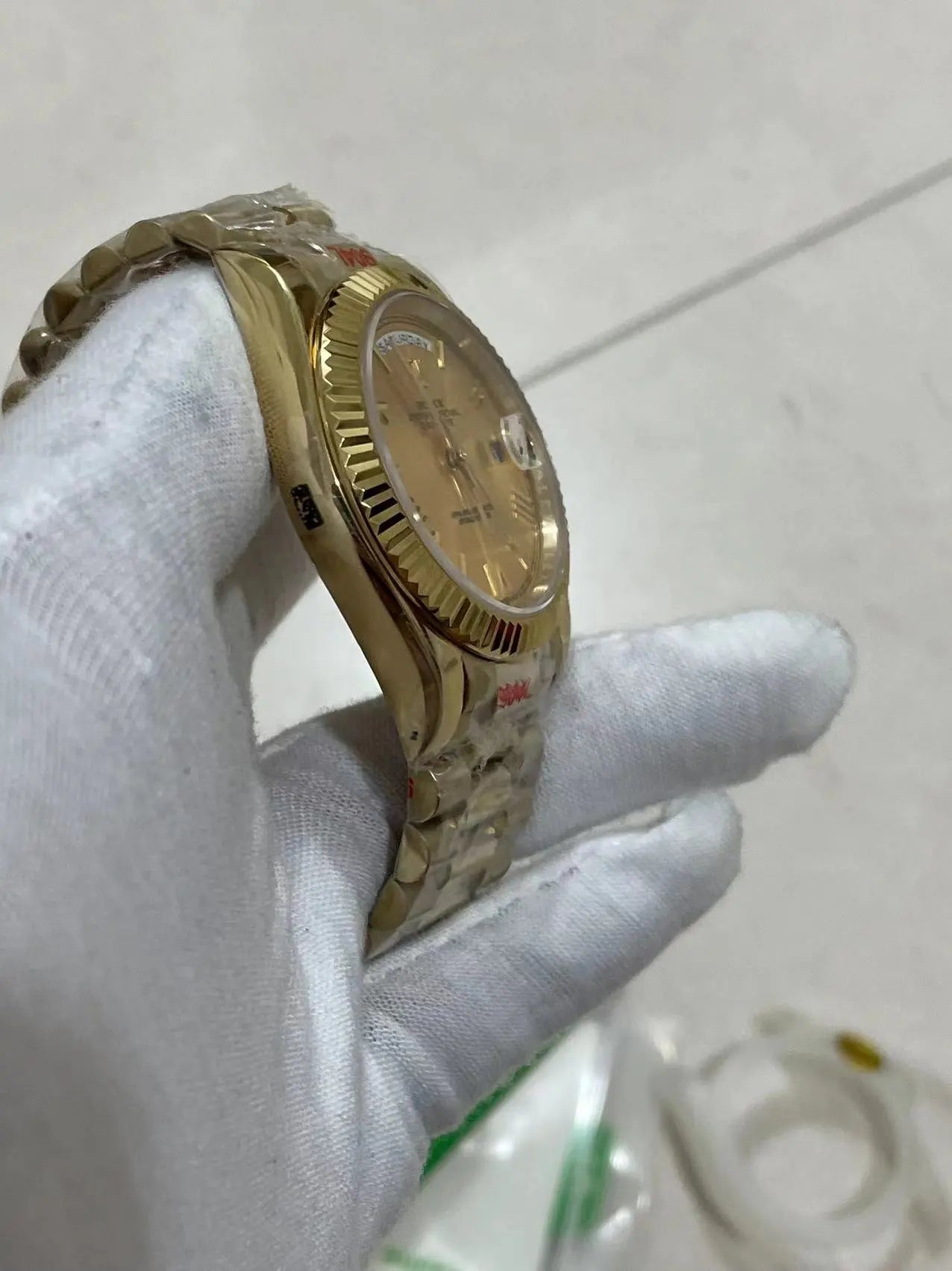 U1 Day-Date Gold Fluted/President