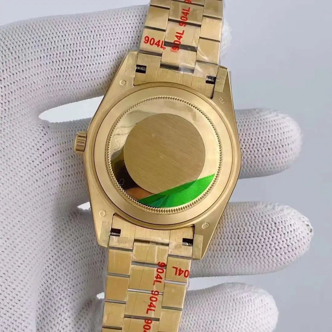 U1 Day-Date Green Gold Fluted/President