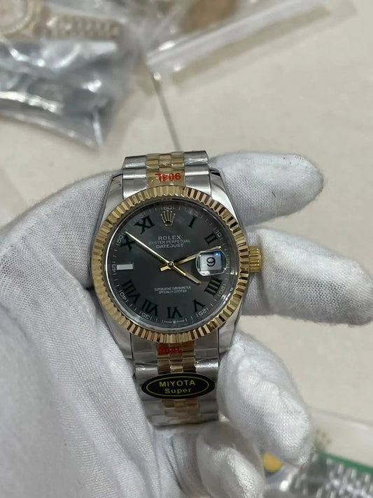 U1 Datejust 36MM Wimbledon Dual Tone Fluted/Jubilee
