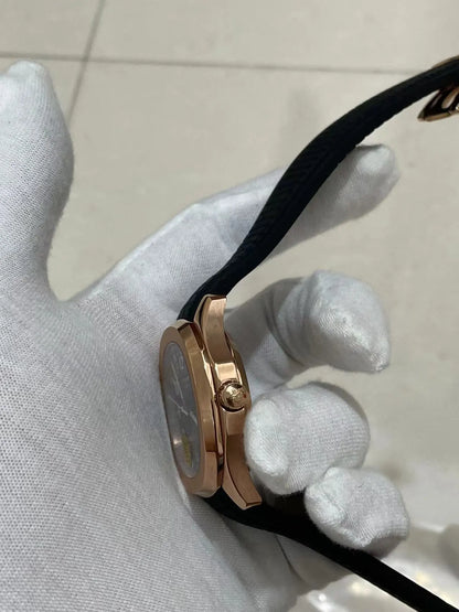 U1 Aquanaut Brown/Gold With Black Rubber