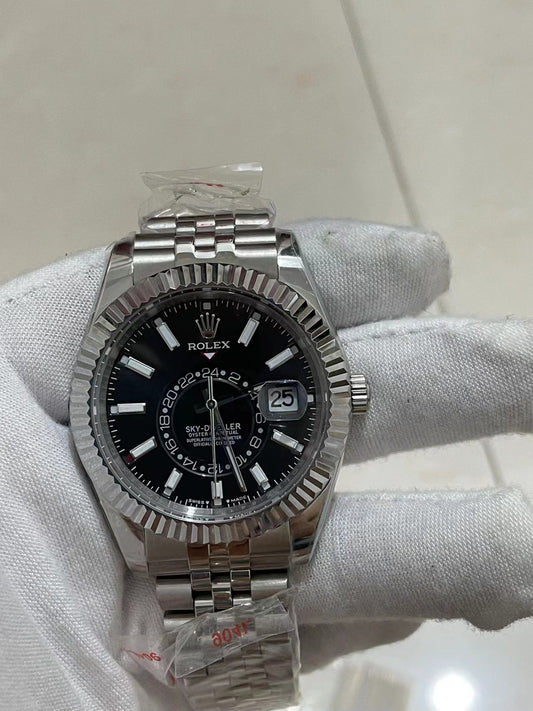 U1 Sky-Dweller Black Fluted/Jubilee or Oyster