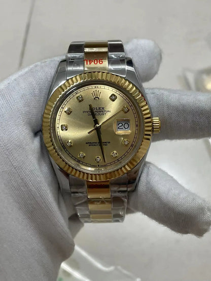 U1 Datejust 41MM Gold Fluted/Oyster