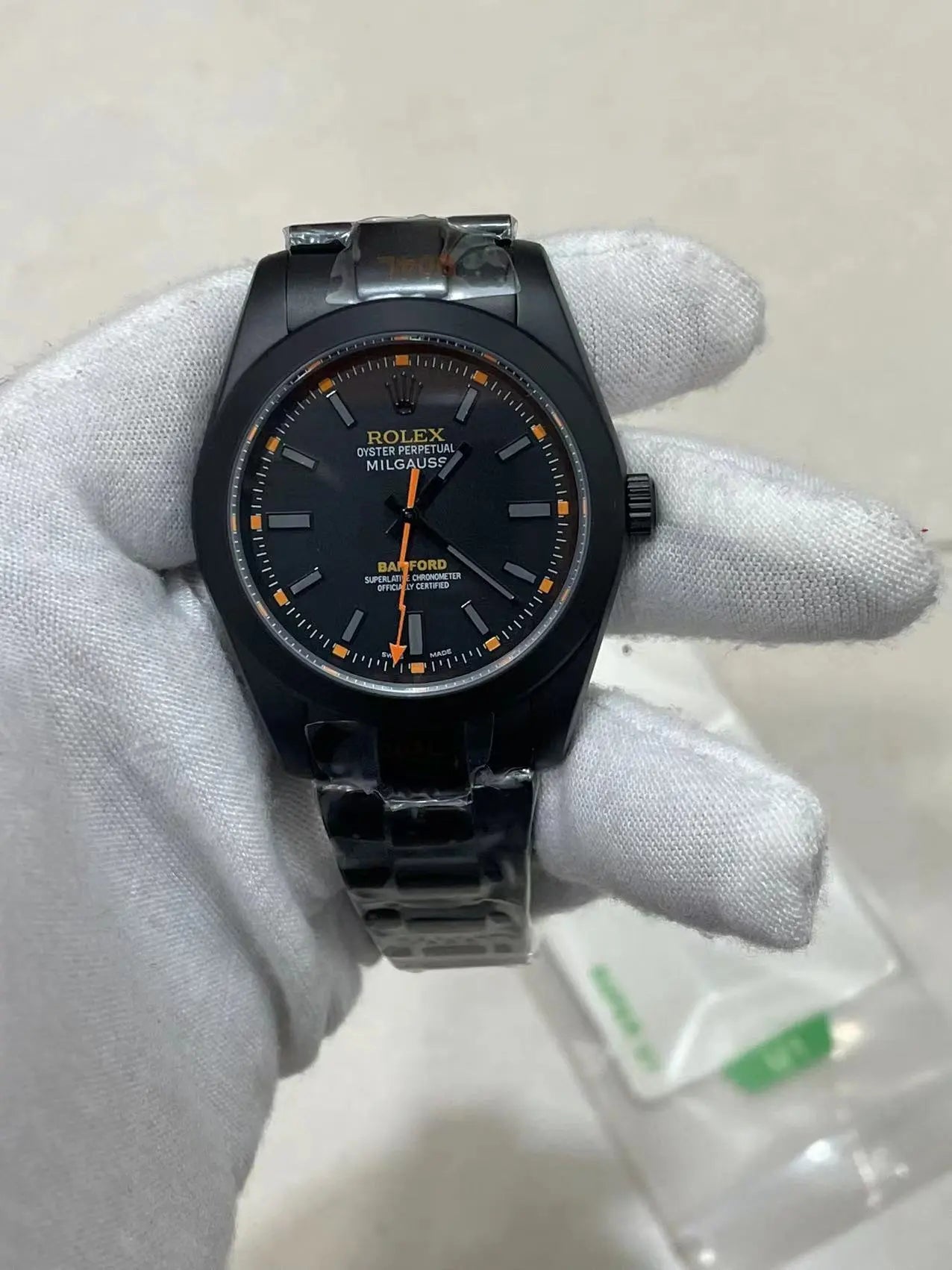 U1 Milgauss Black/Orange
