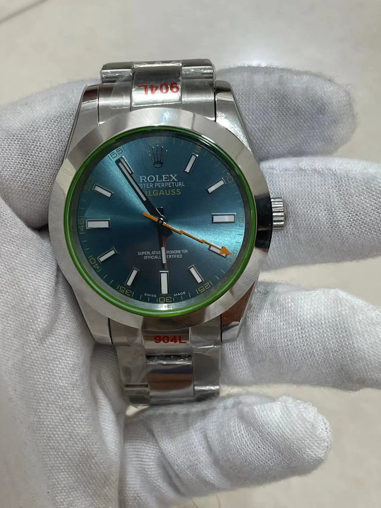 U1 Milgauss Blue/Green
