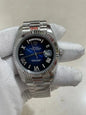 U1 Day-Date Blue Fluted/President