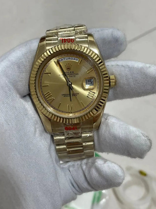 U1 Day-Date Gold Fluted/President