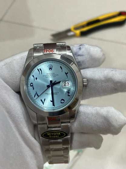 U1 Datejust 41MM Arabic Blue Smooth/Oyster