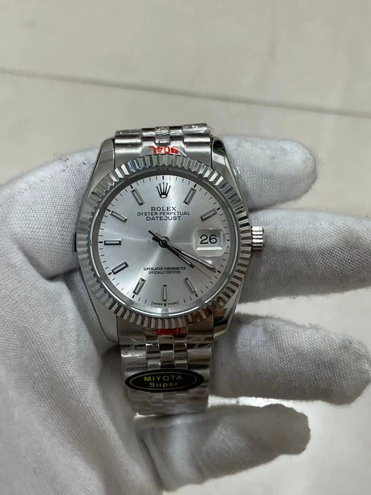 U1 Datejust 41MM Silver Fluted/Jubilee
