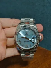 U1 Day-Date Blue IV Fluted/President