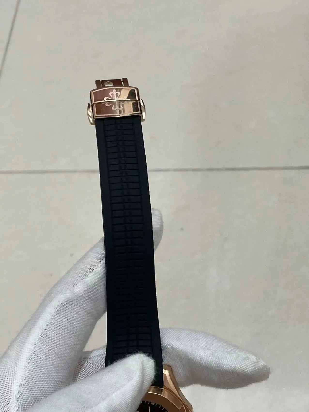 U1 Aquanaut Brown/Gold With Black Rubber