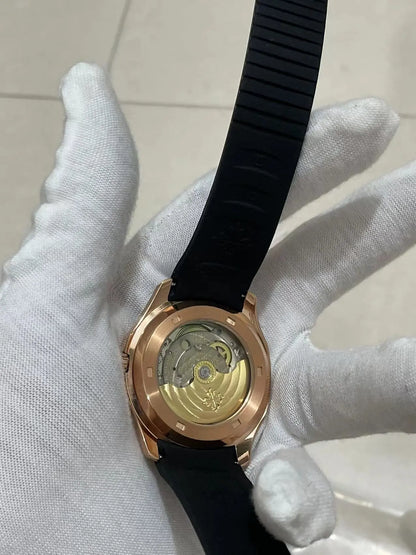 U1 Aquanaut Brown/Gold With Black Rubber