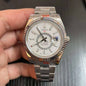 U1 Sky-Dweller White/Oyster