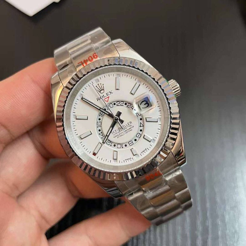 U1 Sky-Dweller White/Oyster