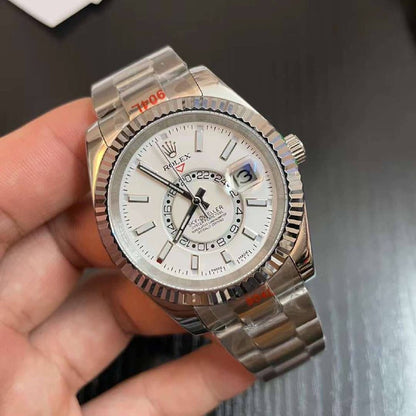 U1 Sky-Dweller White/Oyster