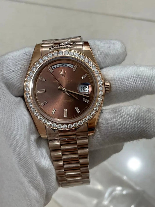 U1 Day-Date Brown Diamond/President