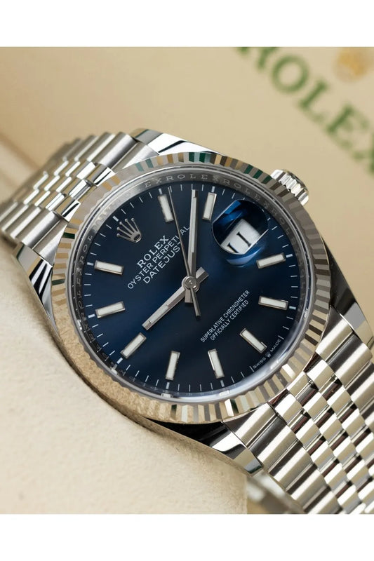 Rolex Datejust 126234 36MM 904L SS VSF 1:1 Best Edition Black Roman Dial On 904L SS Jubilee Bracelet VS3235