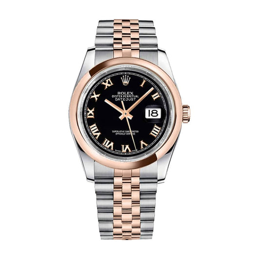 Rolex Datejust 36MM 904L SS/Rose Gold VSF 1:1 Best Edition Pink Dial on 904L SS/Rose Gold Jubilee Bracelet