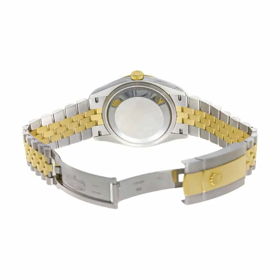 Rolex Datejust 41MM 904L SS/18K Yellow Gold VSF 1:1 Best Edition Black Dial on 904L SS/18K Yellow Gold Jubilee Bracelet