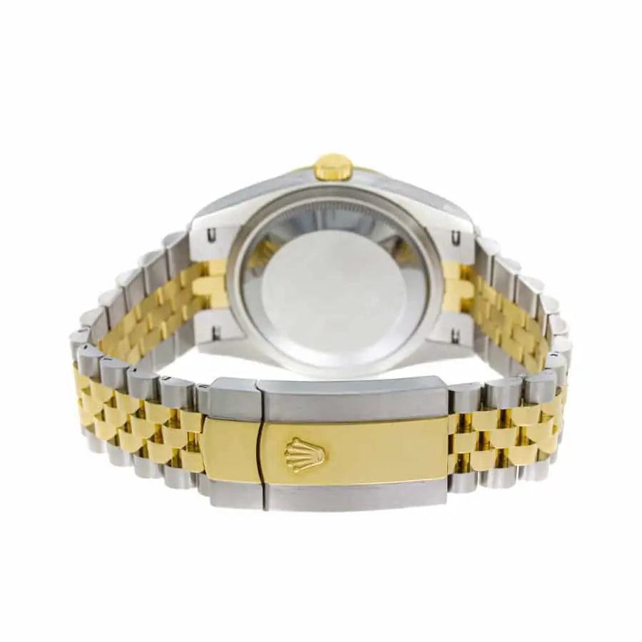 Rolex Datejust 41MM 904L SS/18K Yellow Gold VSF 1:1 Best Edition Black Dial on 904L SS/18K Yellow Gold Jubilee Bracelet