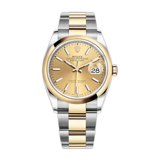 Rolex Datejust 41MM 904L SS/18K YG VSF 1:1 Best Edition Gold Dial On 904L SS/18K YG Oyster Bracelet VS3235