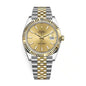 Rolex Datejust 41MM 904L SS/18K Yellow Gold VSF 1:1 Best Edition Champagne Dial on 904L SS/18K Yellow Gold Jubilee Bracelet