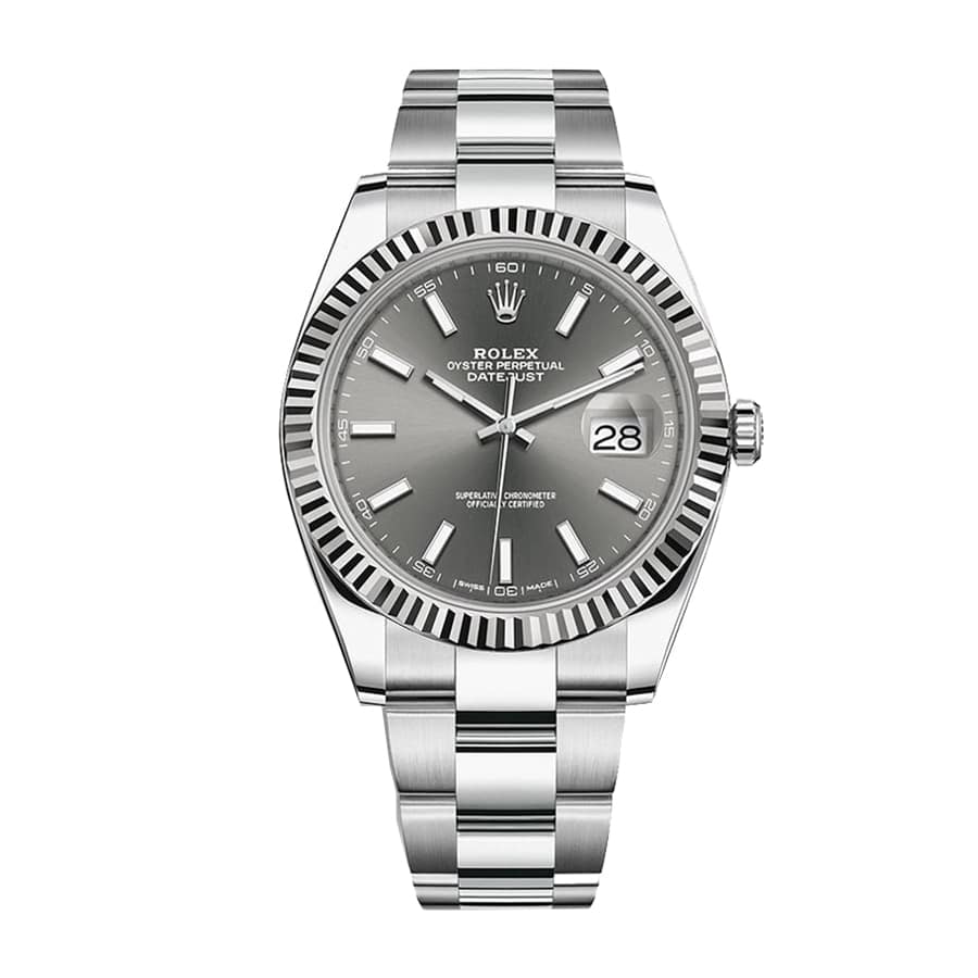Rolex Datejust 41 126334 904L SS VSF 1:1 Best Edition Blue Dial on 904L SS Jubilee Bracelet