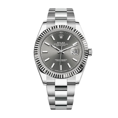 Rolex Datejust 41 126334 904L SS VSF 1:1 Best Edition Blue Dial on 904L SS Jubilee Bracelet