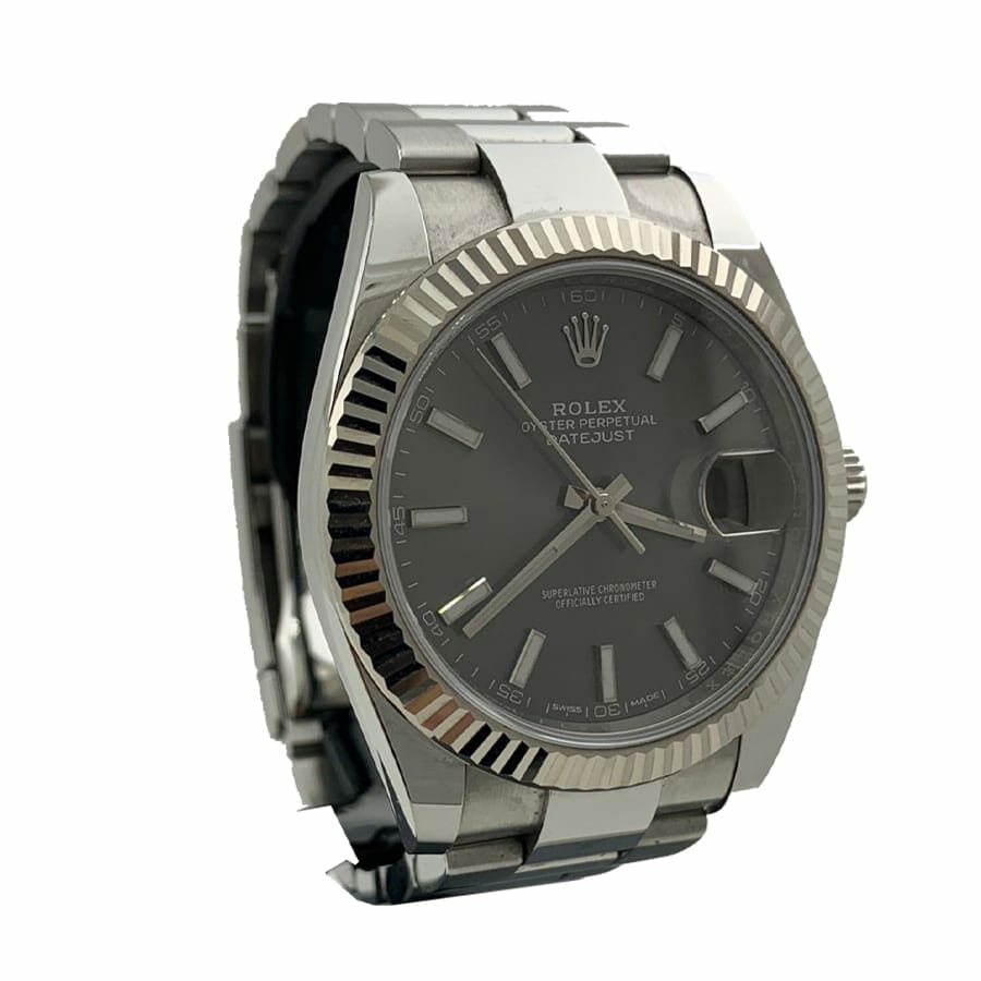 Rolex Datejust 41 126334 904L SS VSF 1:1 Best Edition Blue Dial on 904L SS Jubilee Bracelet