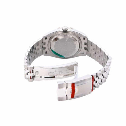 Rolex Datejust 36 126284RBR-0018 904L SS/18K White Roman Dial VSF 1:1 Best Edition on 904L SS Jubilee Bracelet