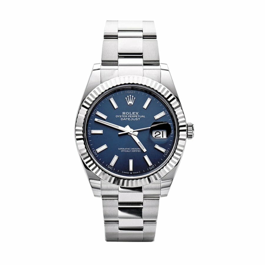 Rolex Datejust 36 126200 904L SS Blue Dial VSF 1:1 Best Edition on 904L SS Oyster Bracelet