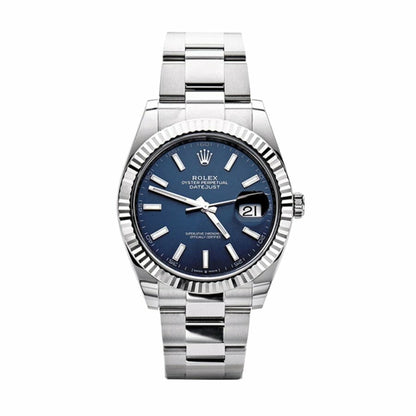 Rolex Datejust 36 126200 904L SS Blue Dial VSF 1:1 Best Edition on 904L SS Oyster Bracelet