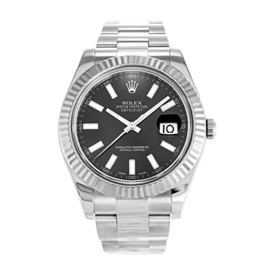 Rolex Datejust 36MM 904L SS VSF 1:1 Best Edition Black Dial on 904L SS Jubilee Bracelet