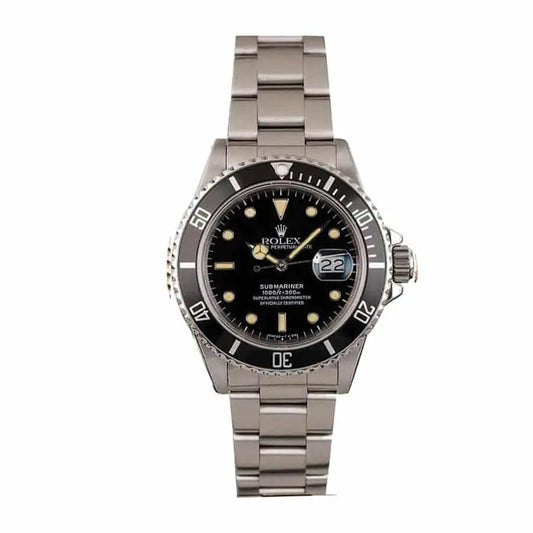 Rolex Submariner 16800 904L SS VSF 1:1 Best Edition Black Dial On 904L SS Bracelet SH3135