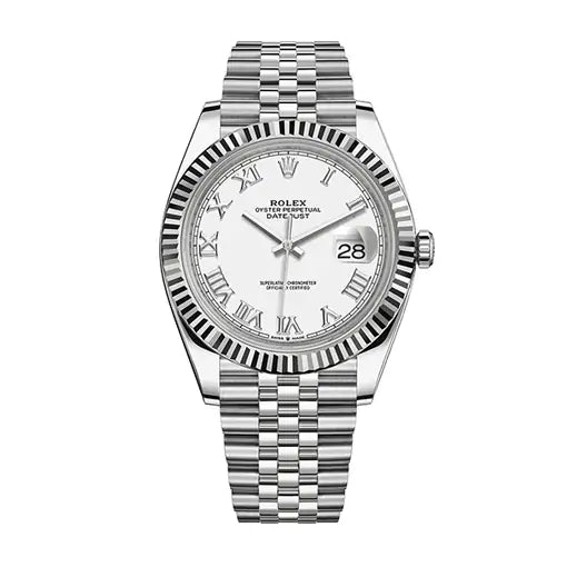 Rolex Datejust 41MM 904L SS/18K YG VSF 1:1 Best Edition White Dial On 904L SS/18K YG Oyster Bracelet VS3235